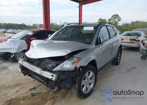 2006 Nissan Murano S из США, поврежденный, VIN JN8AZ08W36W549575